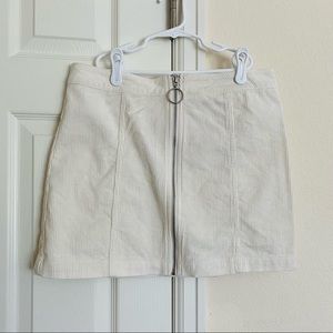 F21 Zippered Skirt
